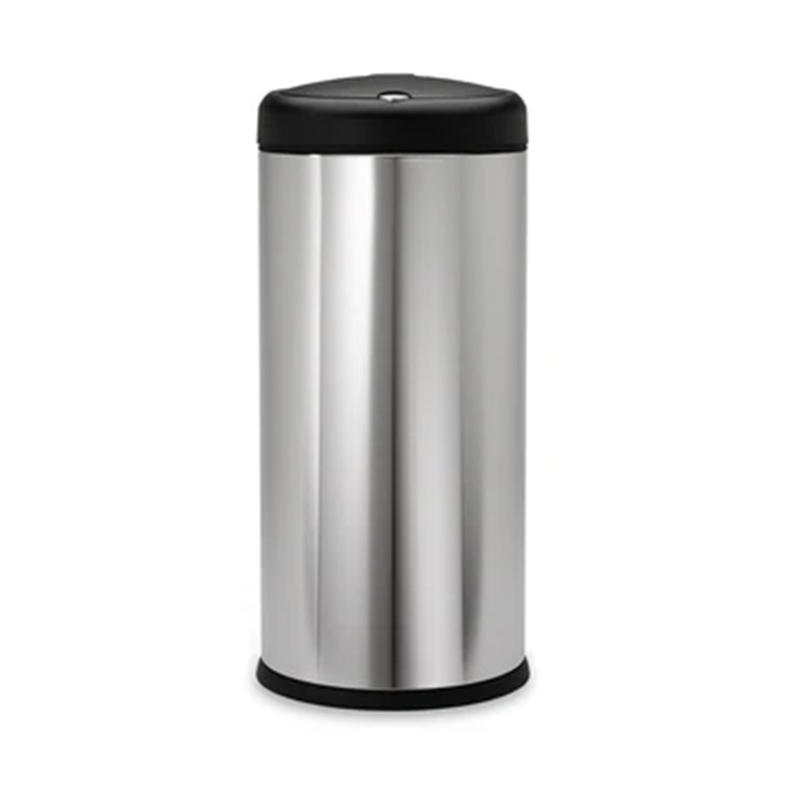 Round Soft Touch Bin_Brushed Steel_30L